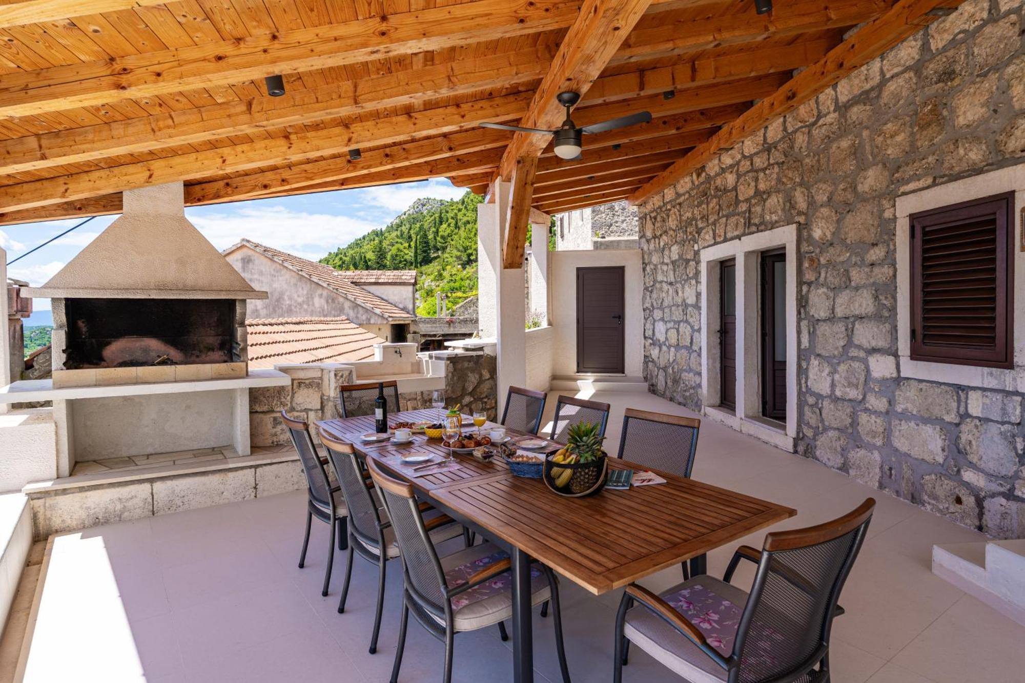 Private Pool Villa - Meditteranean Peace Слано Экстерьер фото